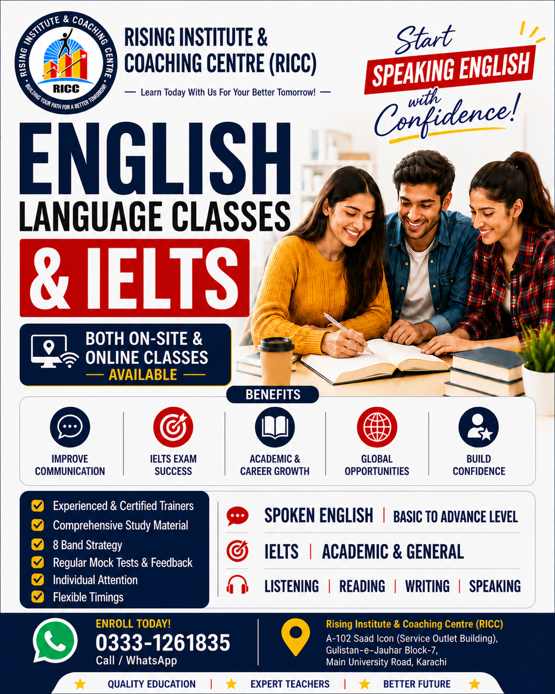 English Language Program - Rising Institute & Coaching Centre